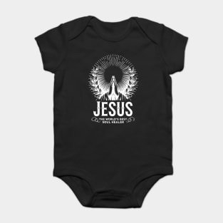 Jesus The World's Best Soul Healer Baby Bodysuit